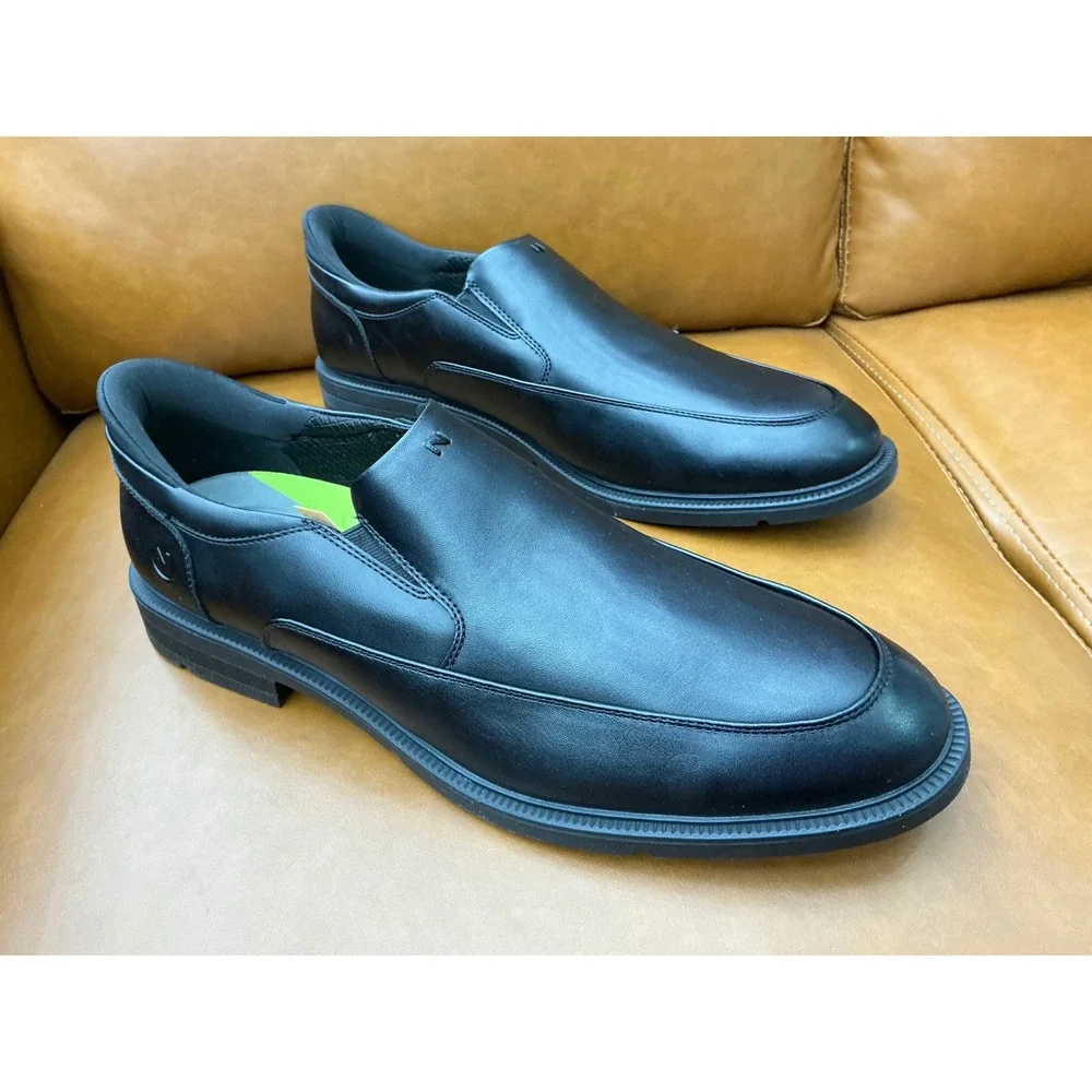 Nunn Bush Kore Hero MT SO Loafers Mens 13 XW Black Slip-on Bicycle Toe